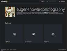 Tablet Screenshot of eugenehowardphotography.com